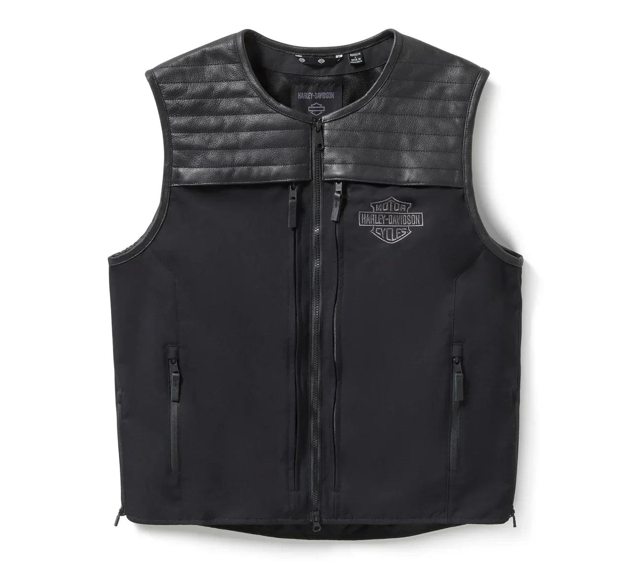 LEATHER VEST