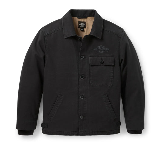 ZarJacketsEmpire men’s A2 deck jacket cotton canvas front view