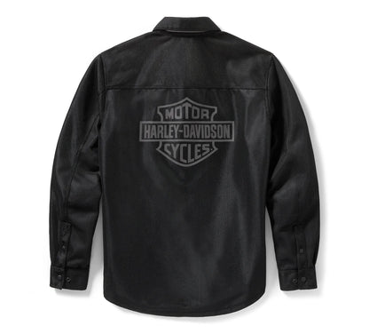 ZarJacketsEmpire men’s mesh riding shirt jacket front view – breathable riding jacket