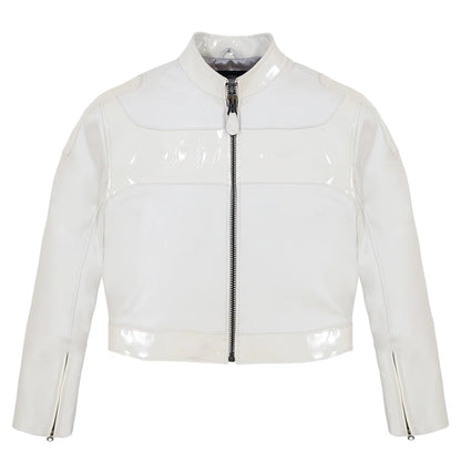 ZarJacketsEmpire Avirex cropped colorblock moto leather jacket for men